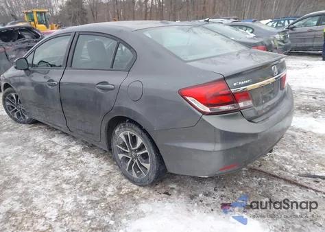 2013 Honda Civic Ex-L from USA, damaged, VIN 2HGFB2F99DH512011